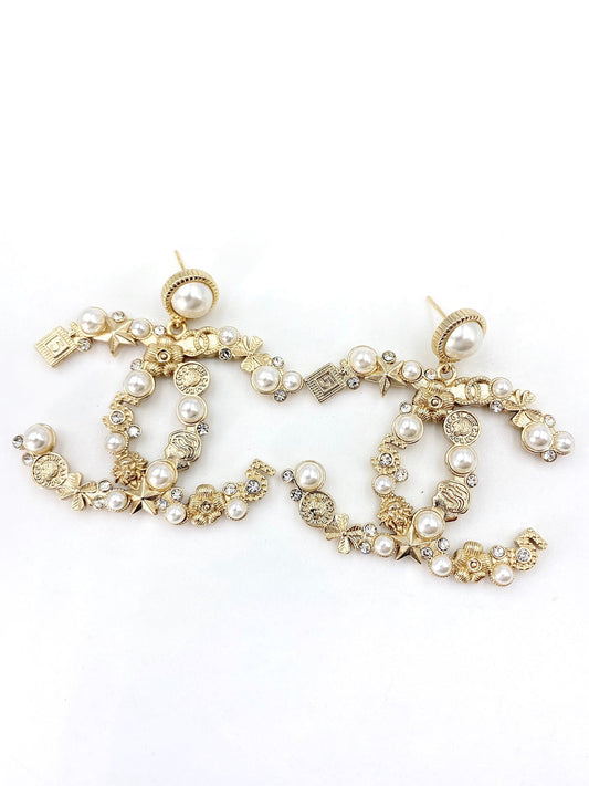 C h a n e l earrings