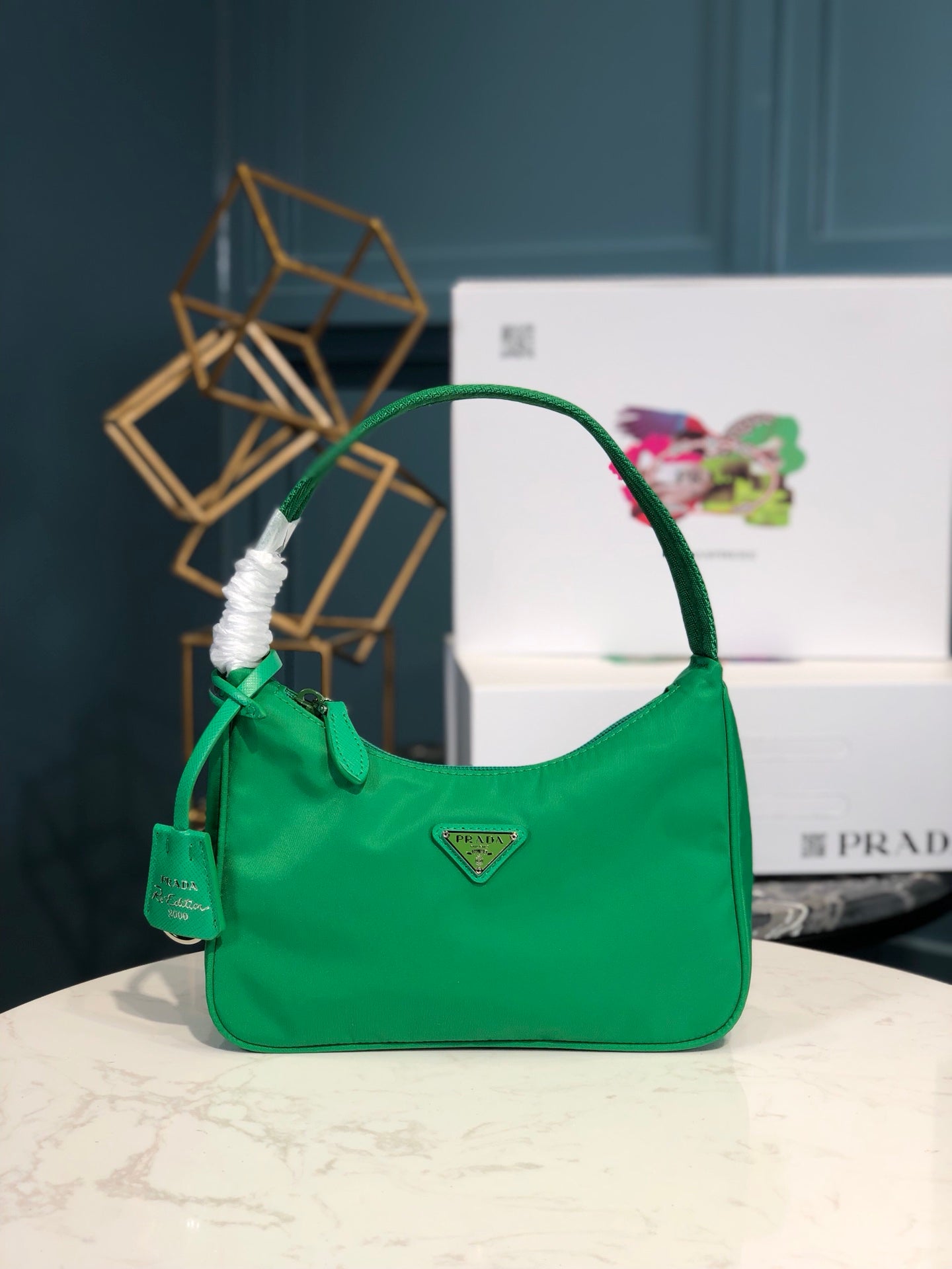 P r a d a green