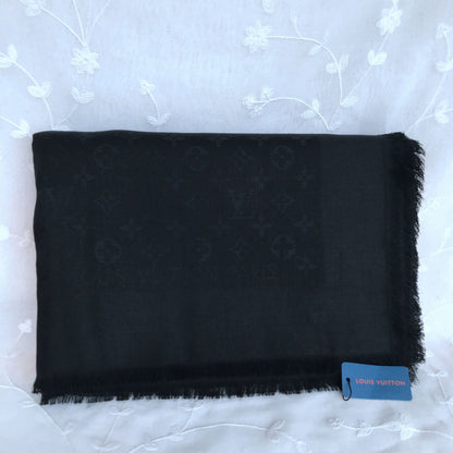 Lv black scarf