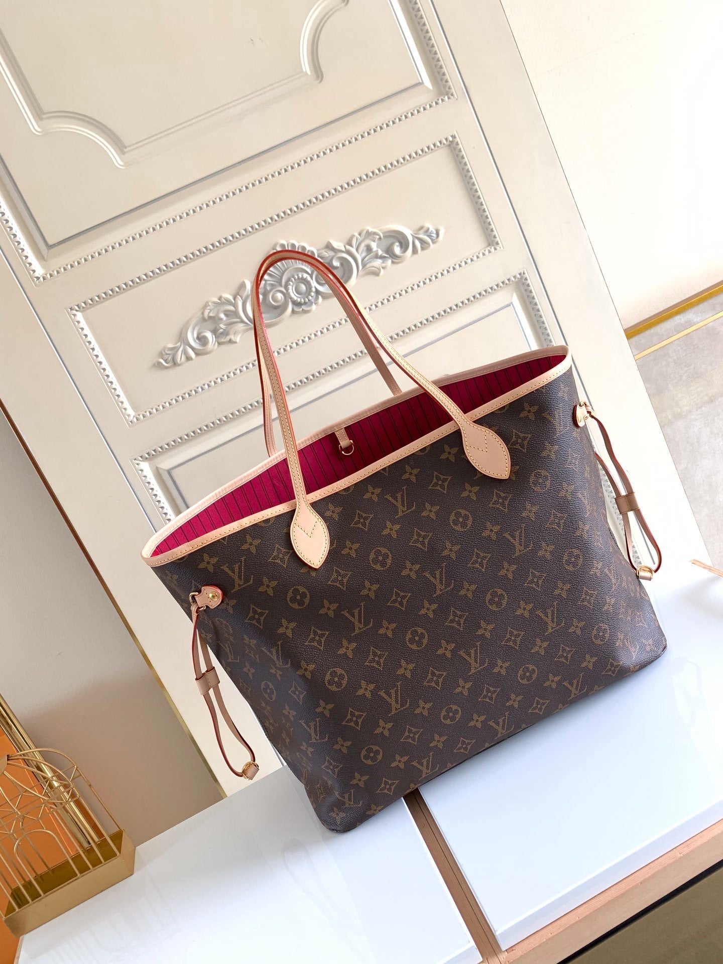 Lv neverfull jumbo red