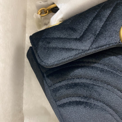 velvet handbag