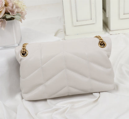 LOULOU PUFFER white