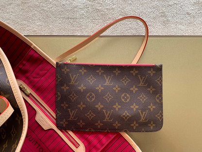 Lv neverfull jumbo red