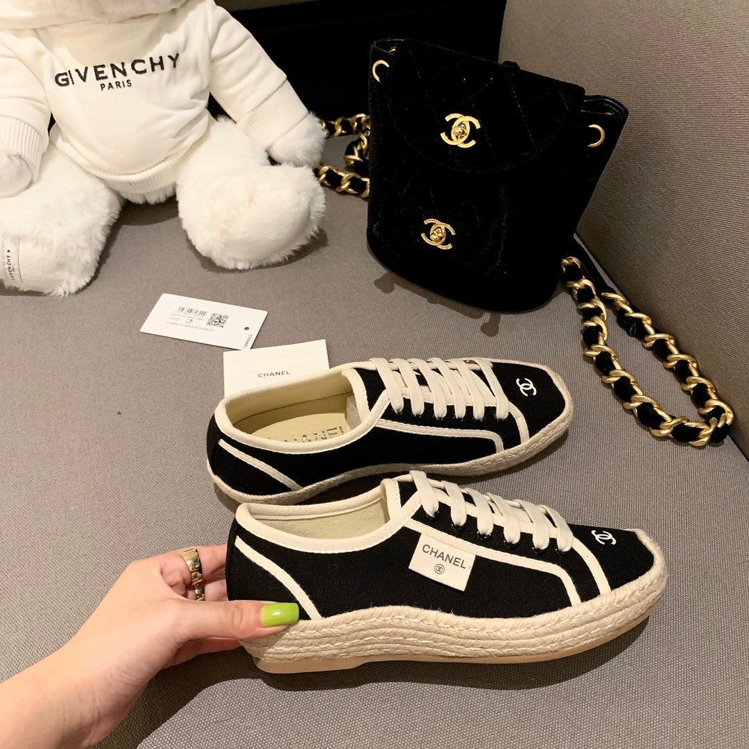 Casual fashion espadrilles sneakers