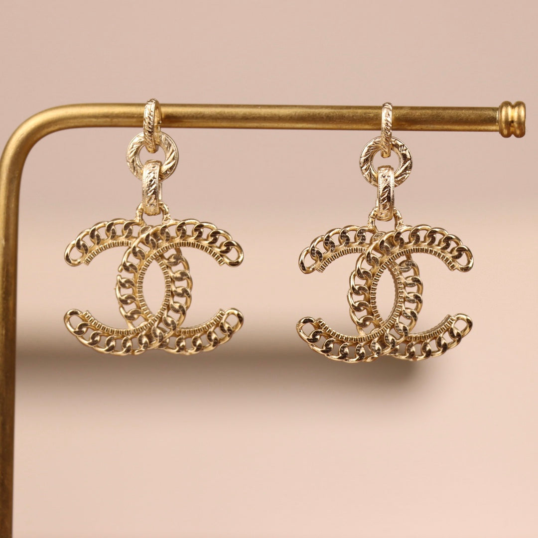 C h a n e l earrings