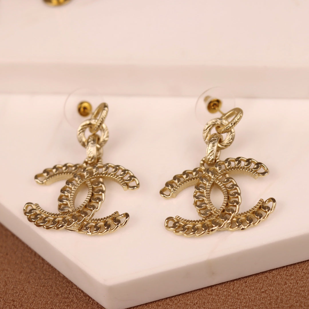 C h a n e l earrings