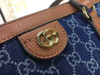 Denim 38*28*14cm handbag