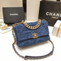 C h a n e l denim 20  30 10(cm)