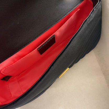 velvet handbag