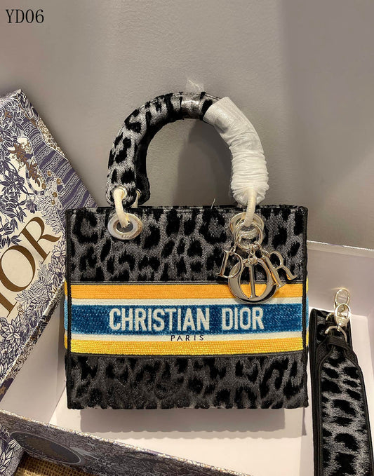 D i o r lady 24cm leopard