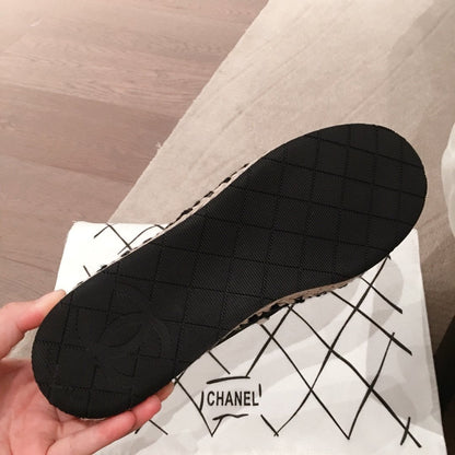 Fashion black espadrilles
