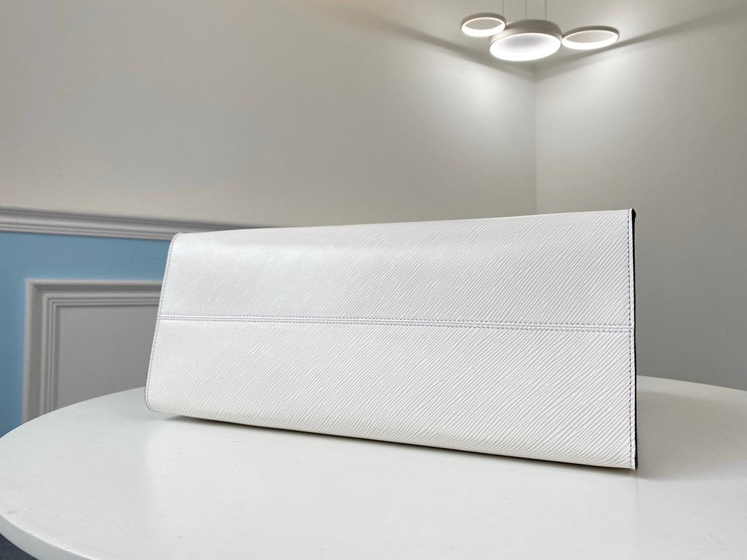 Lv tote white