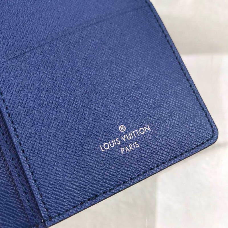 Lv blue wallet