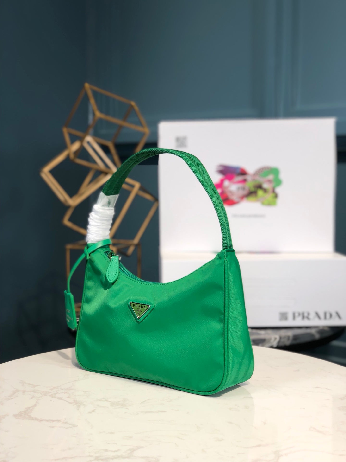 P r a d a green