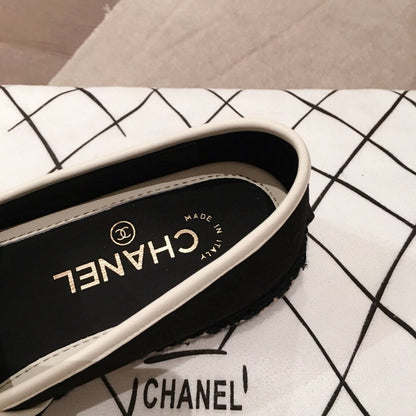Fashion black espadrilles