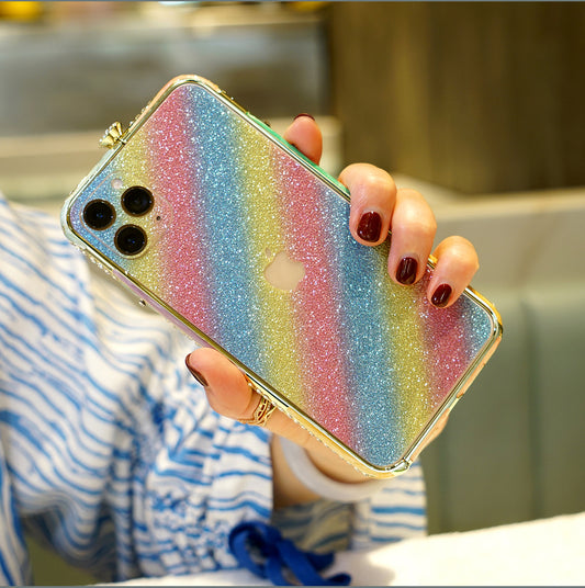 Hand-inlaid luxury shiny diamonds  phone case